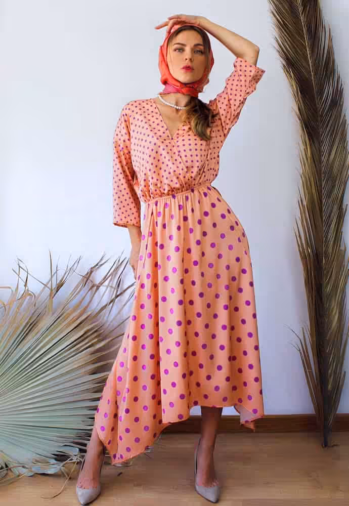 polka dot dress