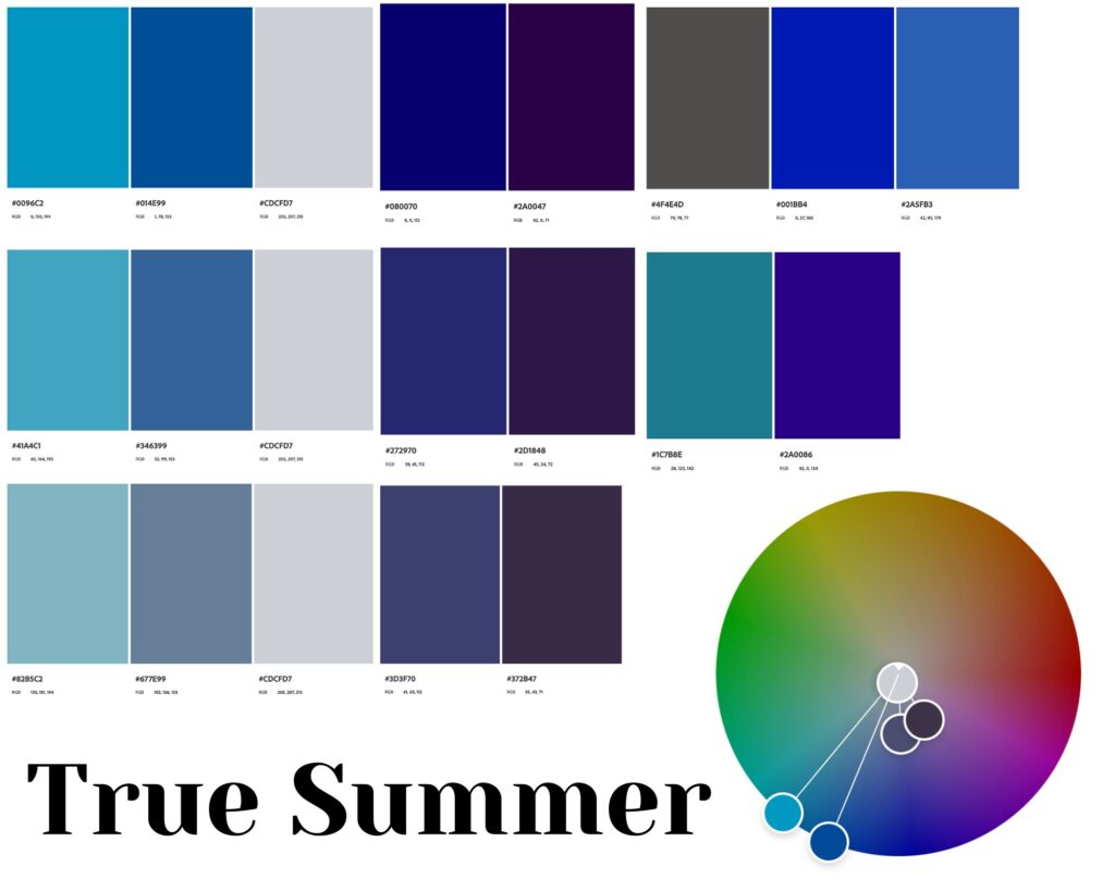 true summer color palette