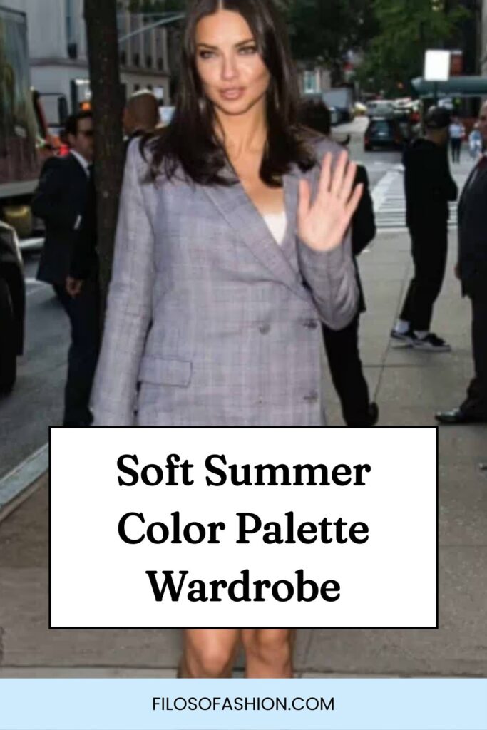 soft summer color palette clothes wardrobe outfits