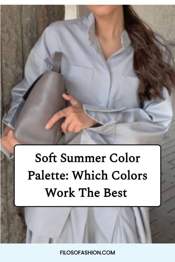 soft summer color palette clothes wardrobe outfits