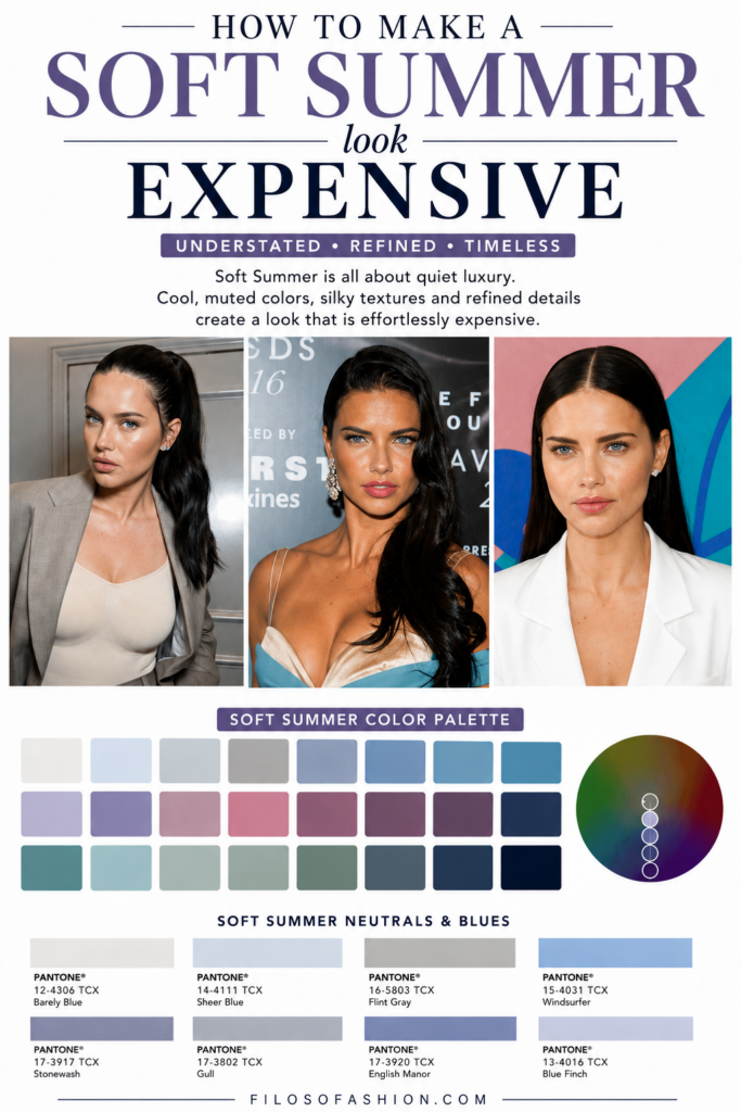 soft summer color palette