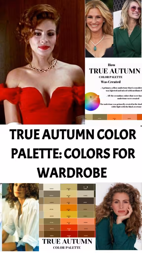 true autumn color palette analysis