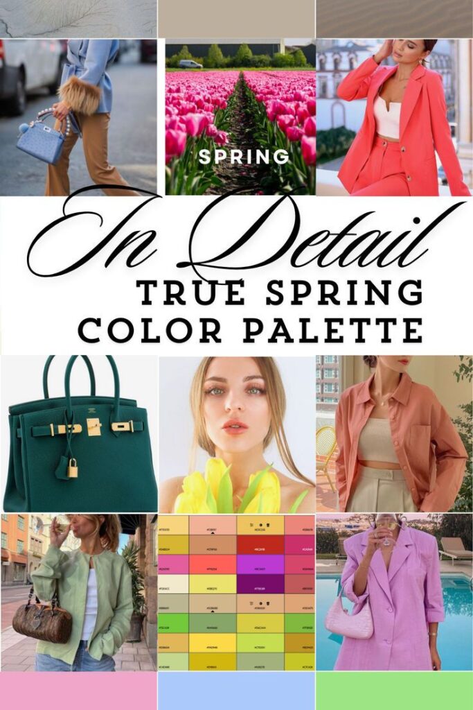 true spring color palette