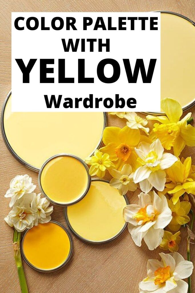 color palette with yellow