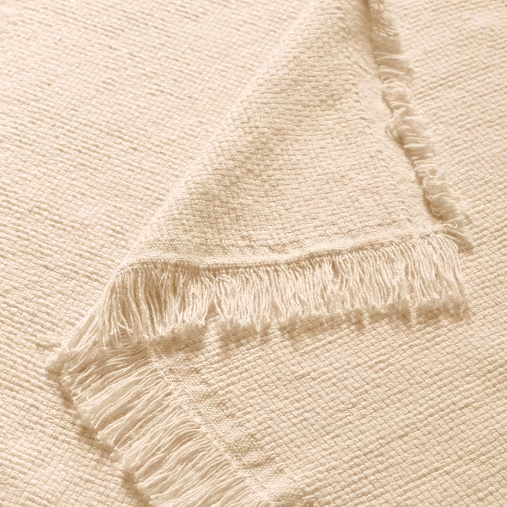 IKEA ODDRUN Throw Natural beige