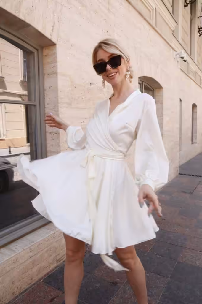 vestido para baixinhas