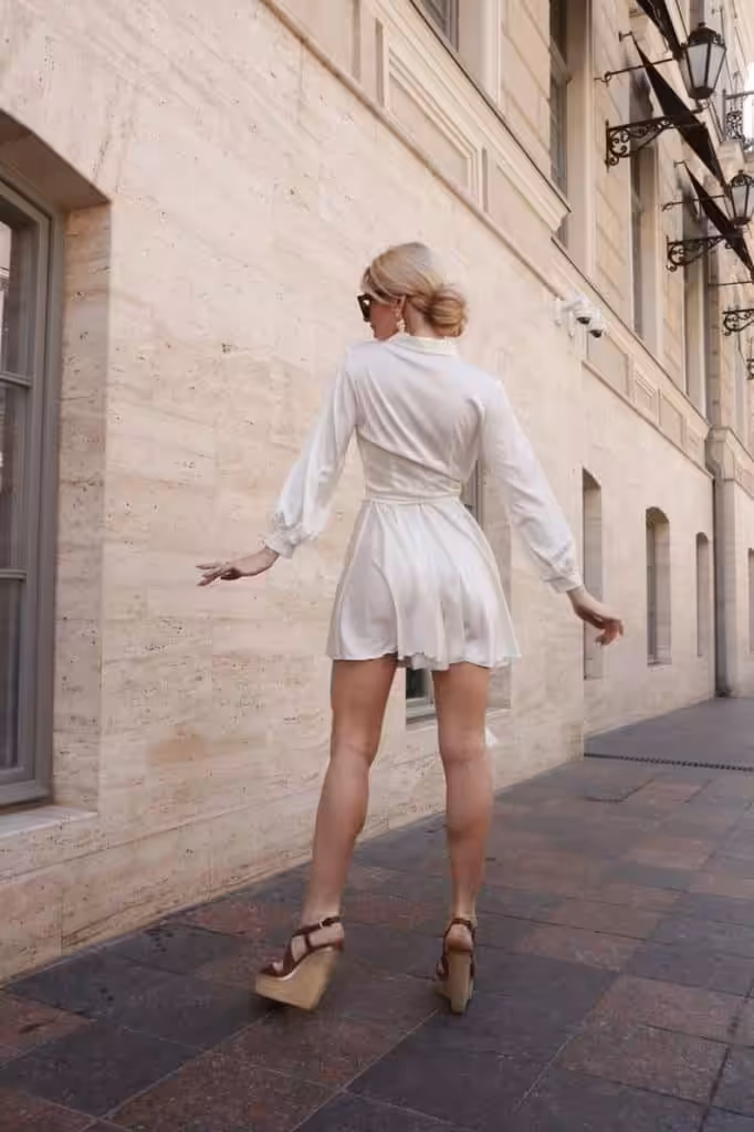vestido para baixinhas