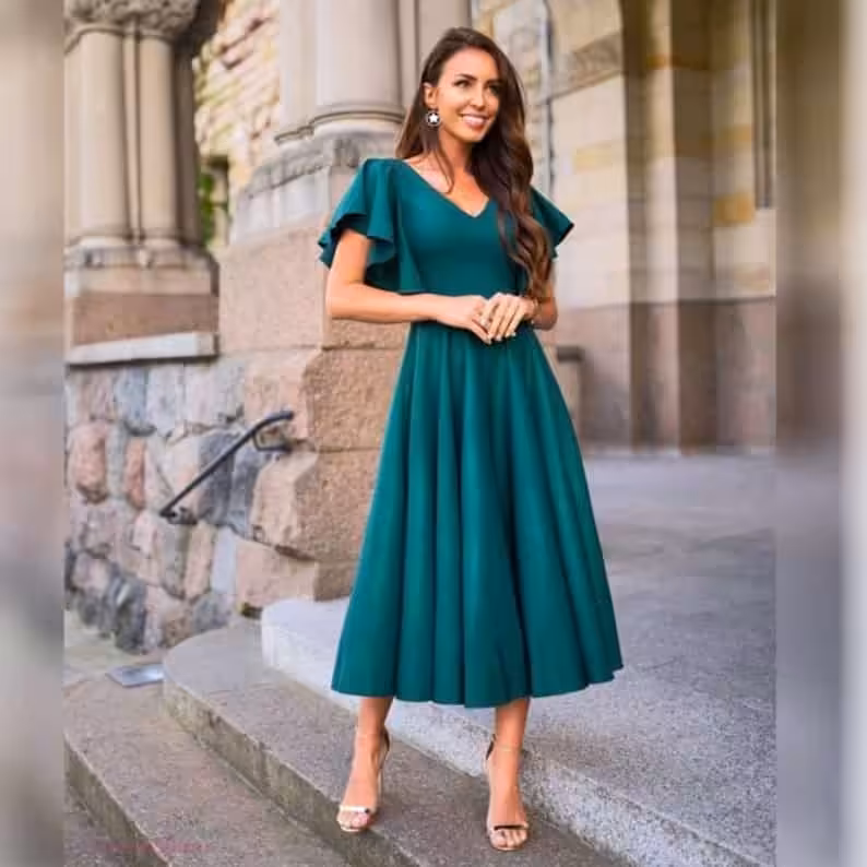 vestido para baixinhas