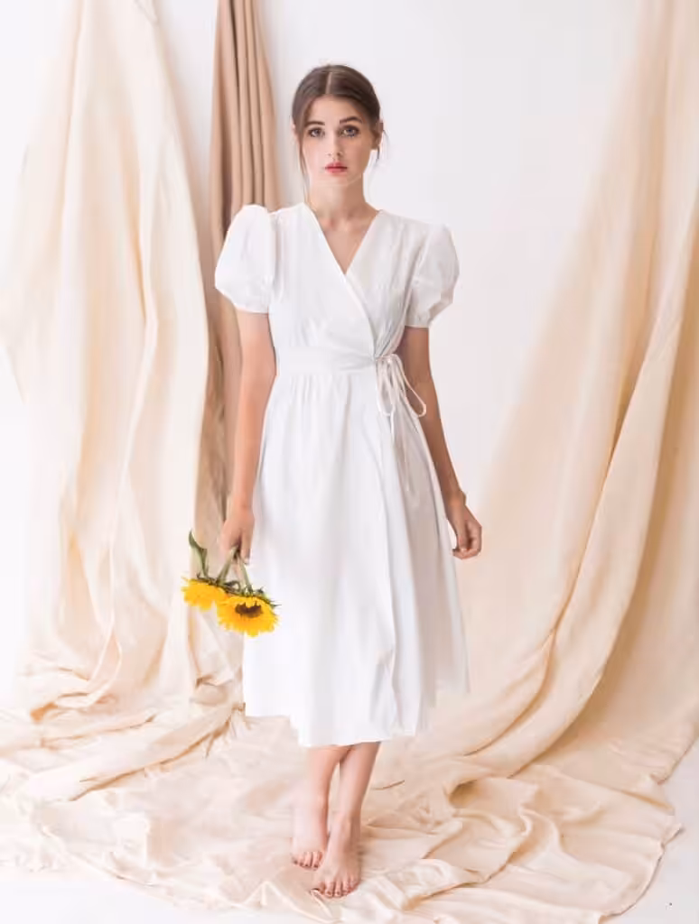 vestido para baixinhas