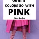 which colors go with pink