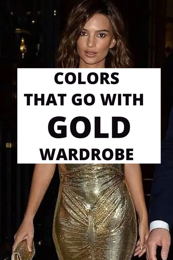 colors that go with gold