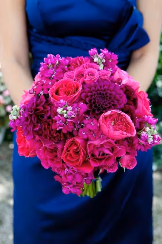 which colors go with pink