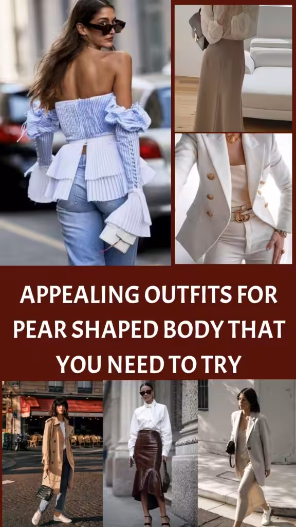 pear shaped outfits