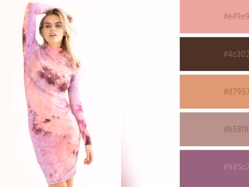 colors that go with peach