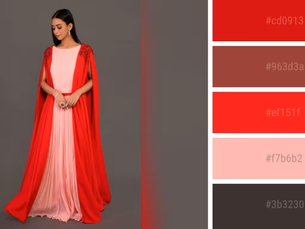 colors that go with peach