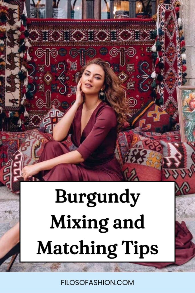 which colors go well with burgundy