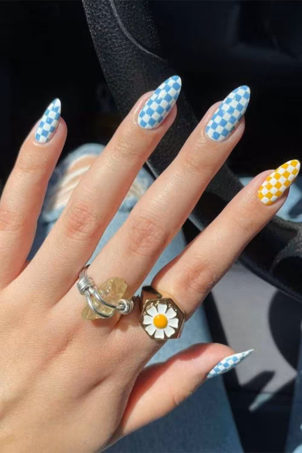 Checkered Nails