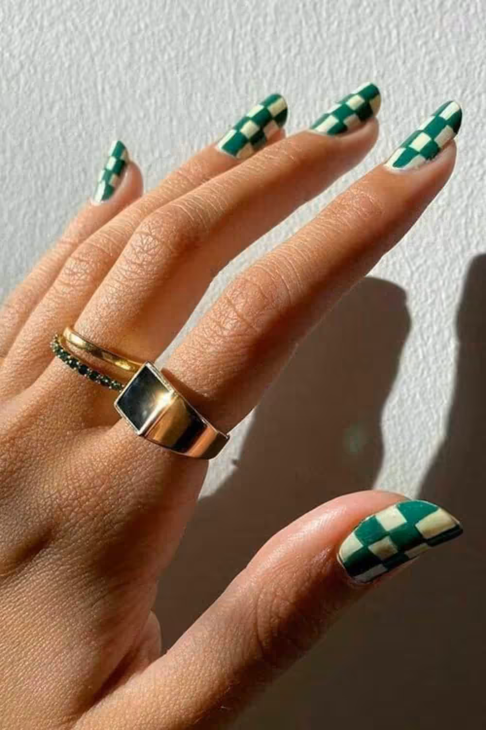 Checkered Nails