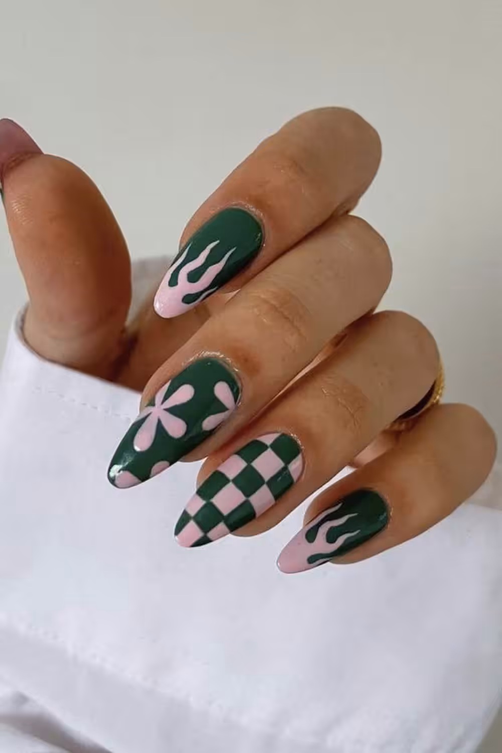 Checkered Nails