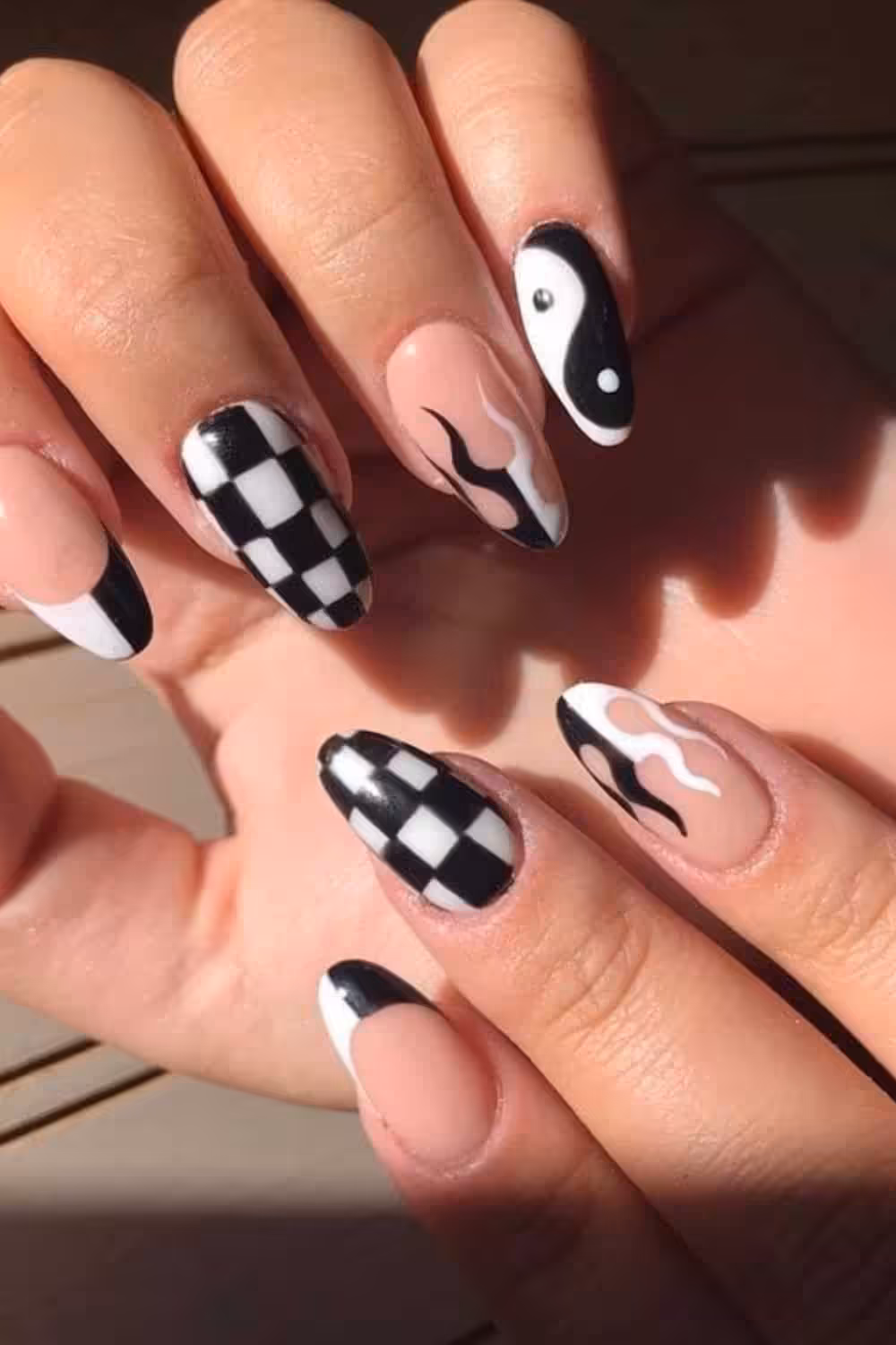 Checkered Nails
