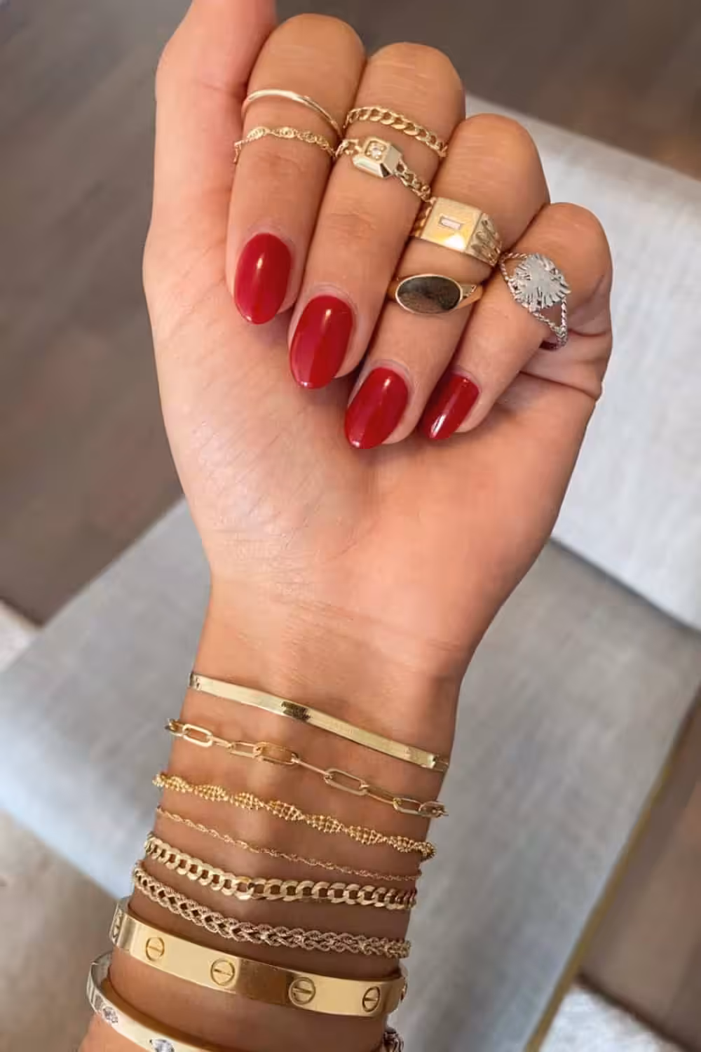 classy birthday nails
