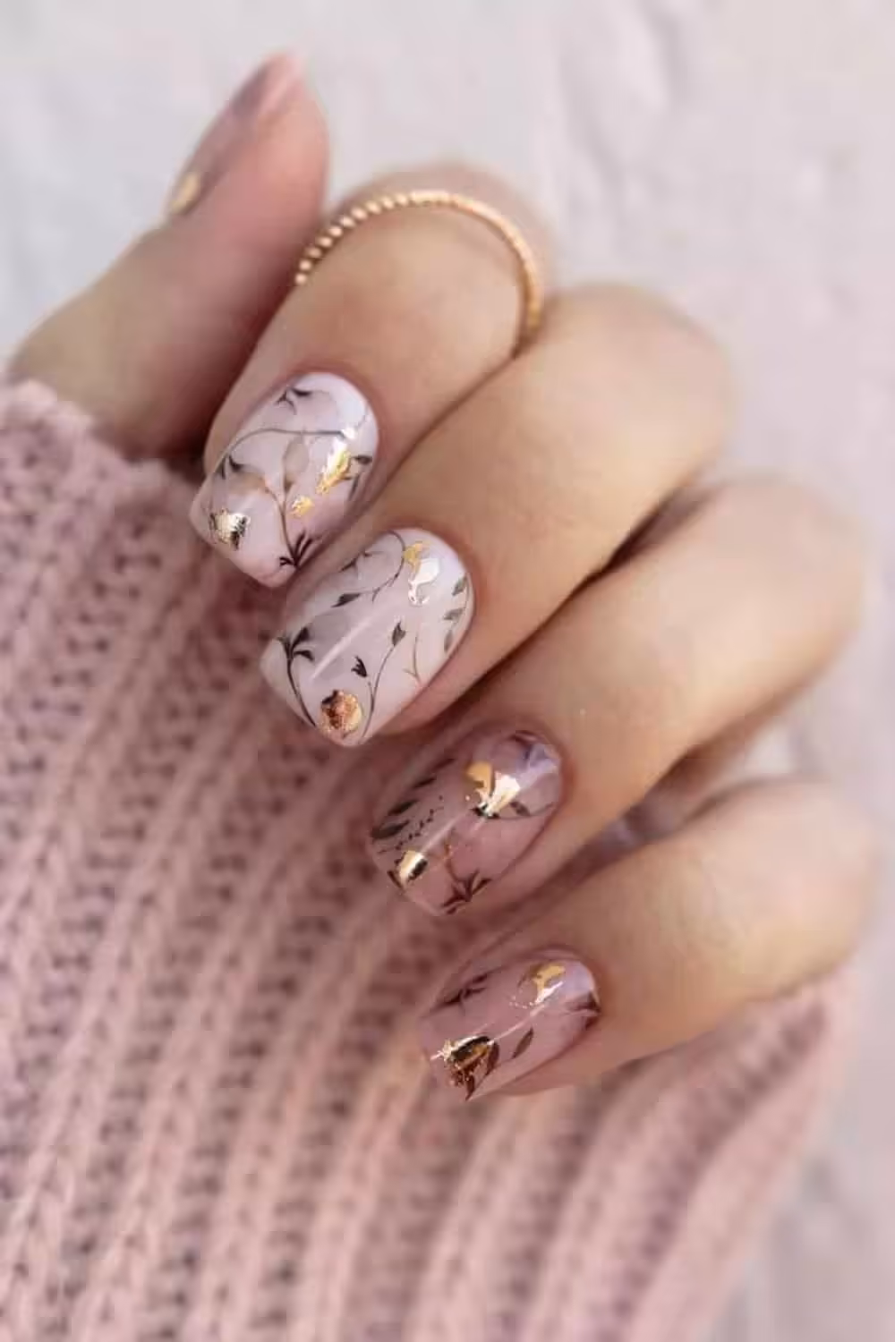 classy birthday nails