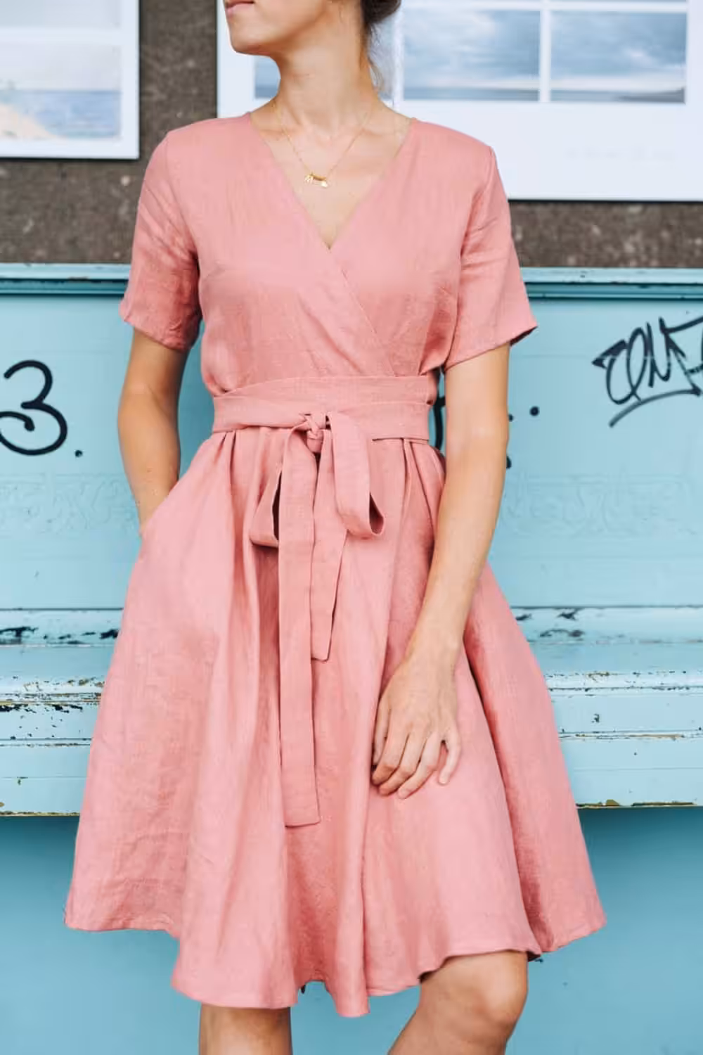 kibbe romantic capsule wardrobe for summer
