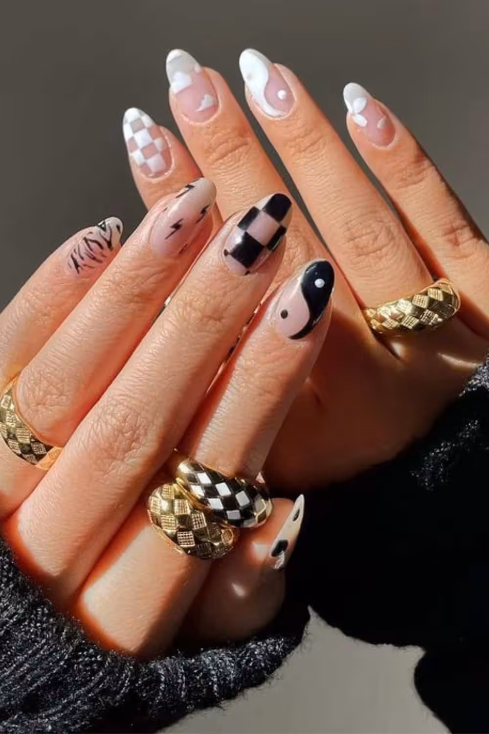 Checkered Nails