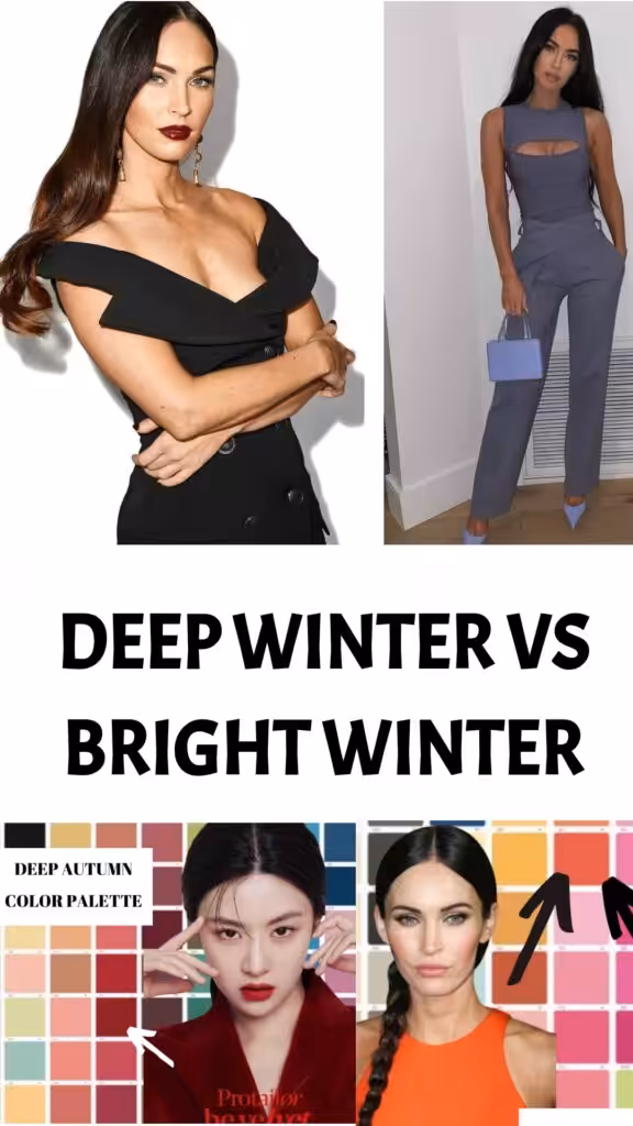 deep winter vs bright winter