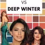 deep autumn vs deep winter