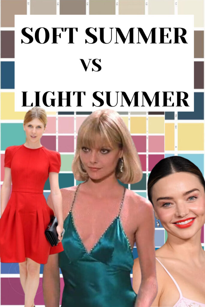 soft summer vs light summer
