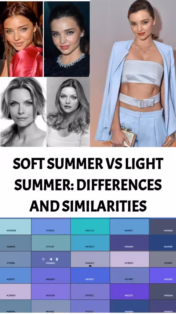 soft summer vs light summer