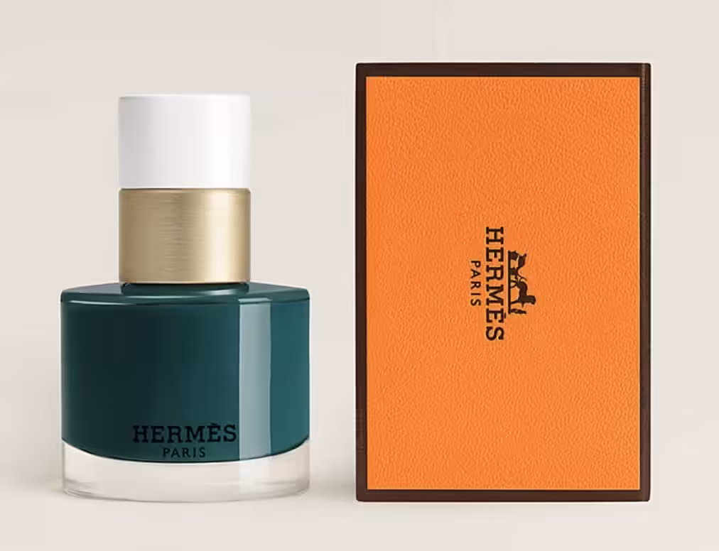 hermes green nail polish