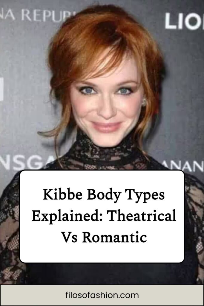Theatrical Romantic and Romantic body types