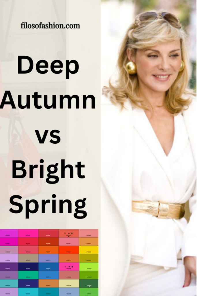 deep autumn vs bright spring