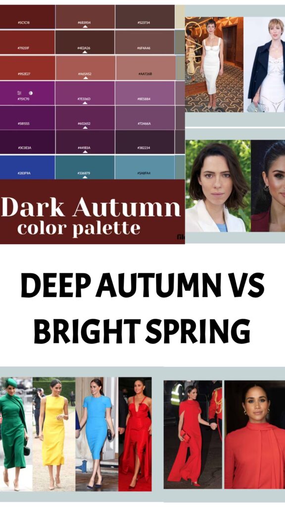 deep autumn vs bright spring