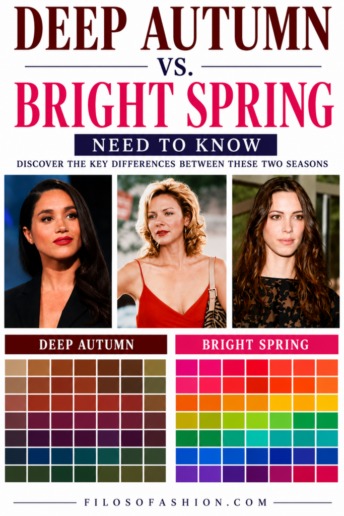 deep autumn and bright spring