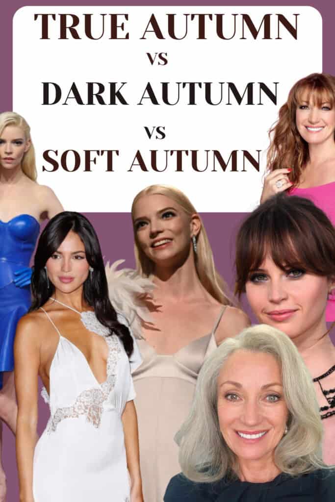 True Autumn Vs Dark Autumn Vs Soft Autumn: Palette That Fits