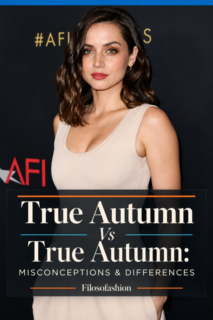 true autumn color palette analysis