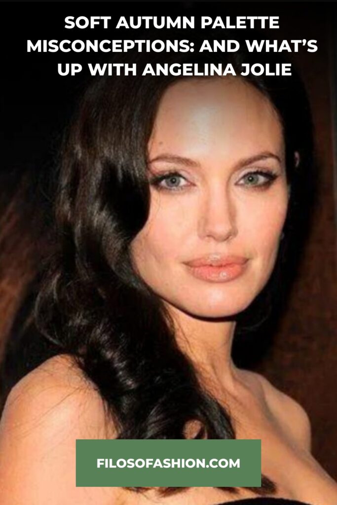 Angelina Jolie color palette
