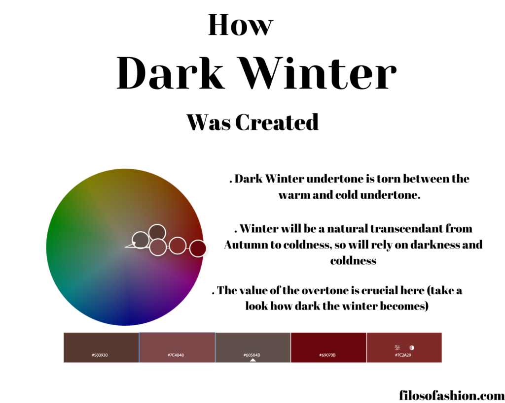 dark winter color palette