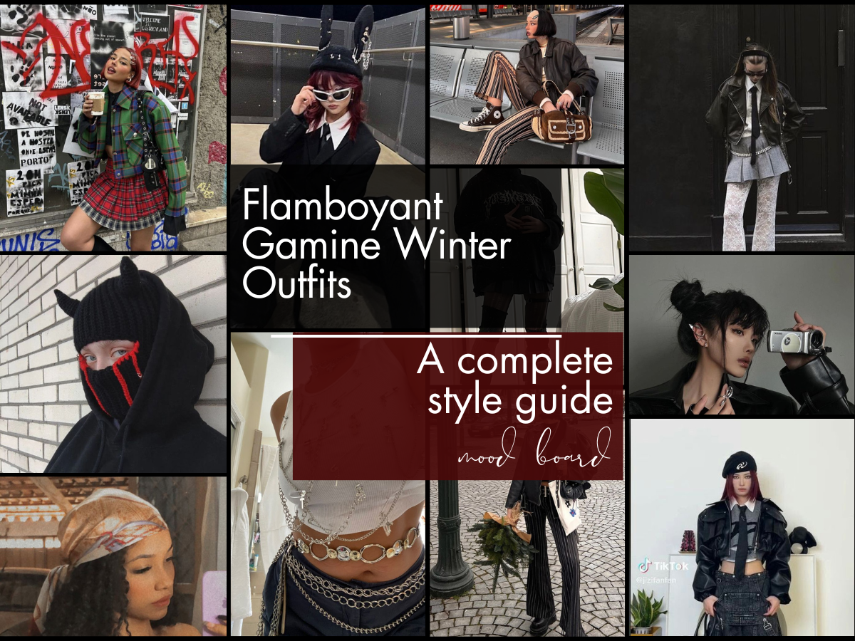Flamboyant Gamine Winter Outfits