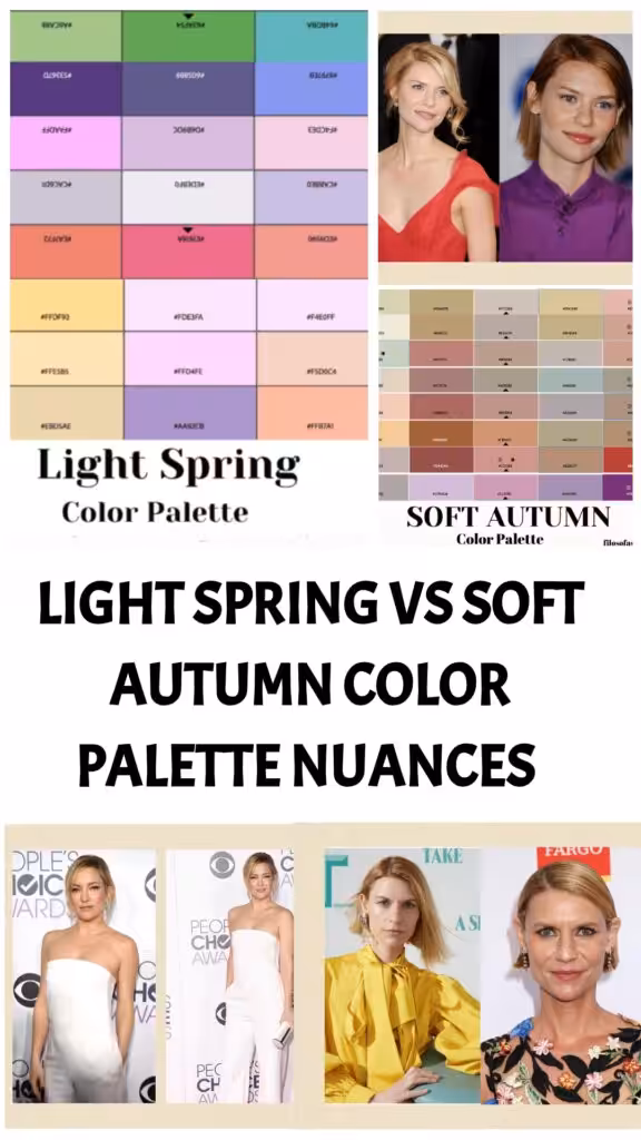 light spring vs soft autumn