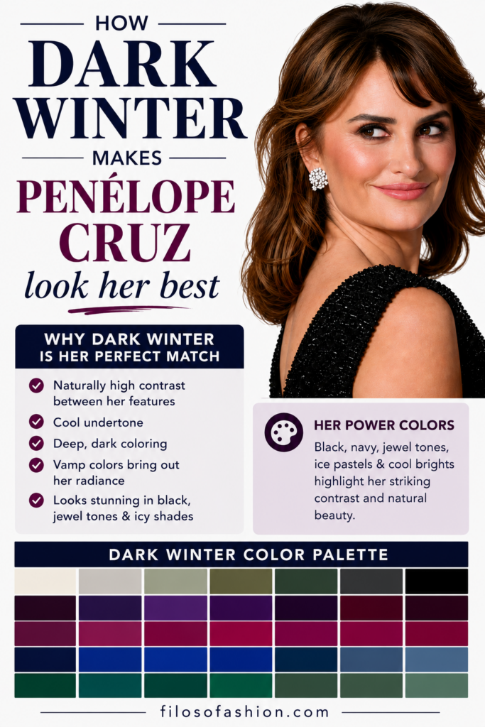 dark winter color palette